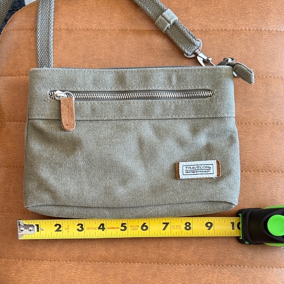 Travelon Olive Crossbody Bag - Picture 8 of 9